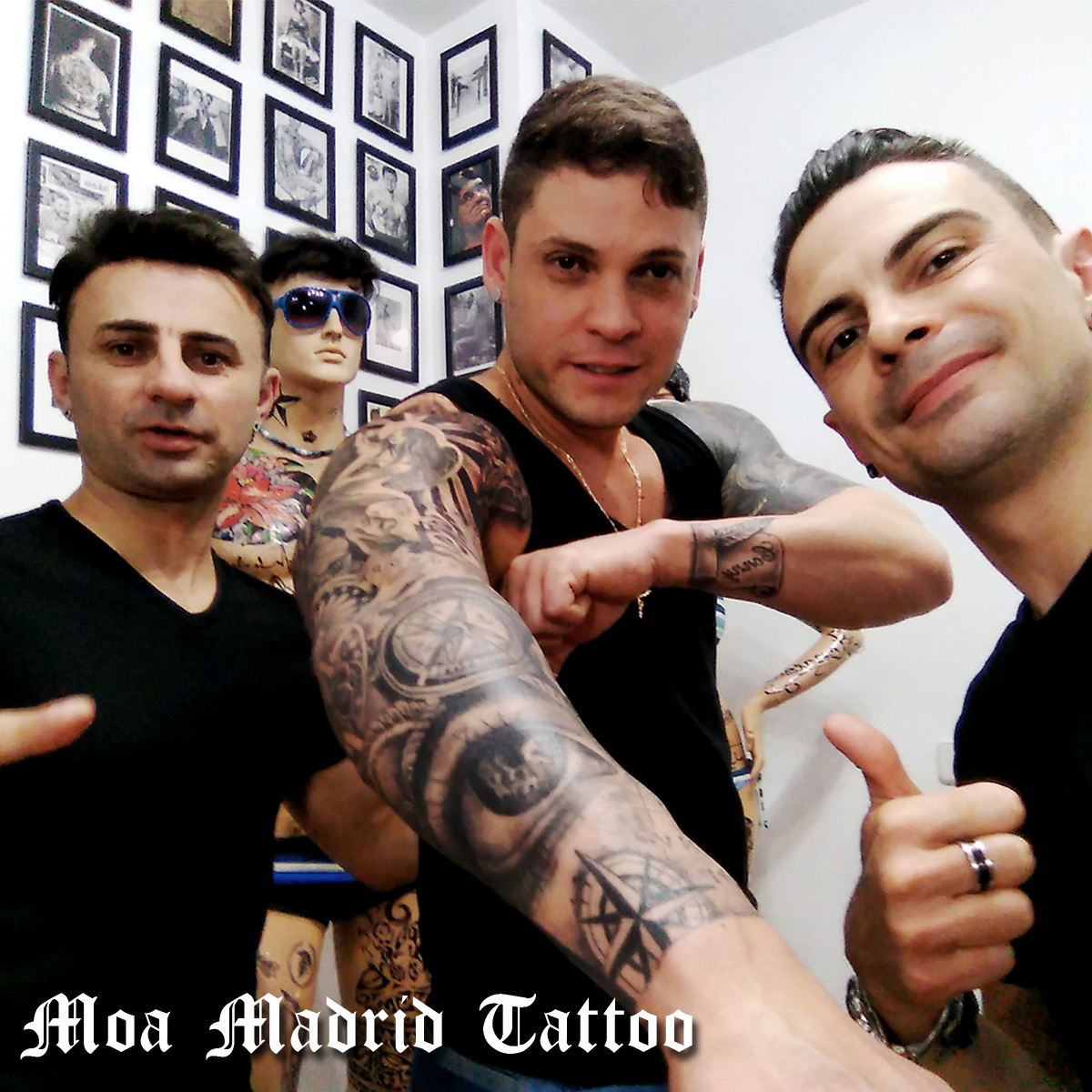 Tatuador de brazo entero en realismo en Madrid