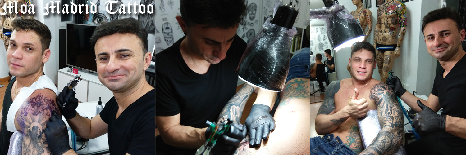 Tatuarse un brazo entero en Madrid