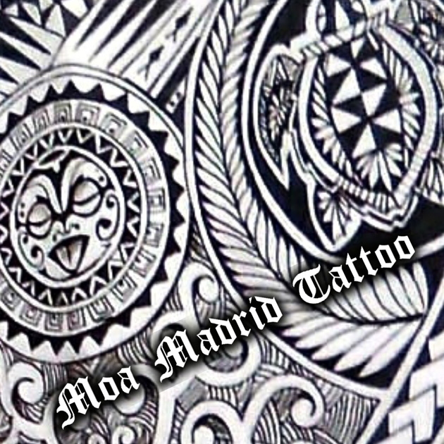 Diseño de tatuaje maorí creado en Madrid