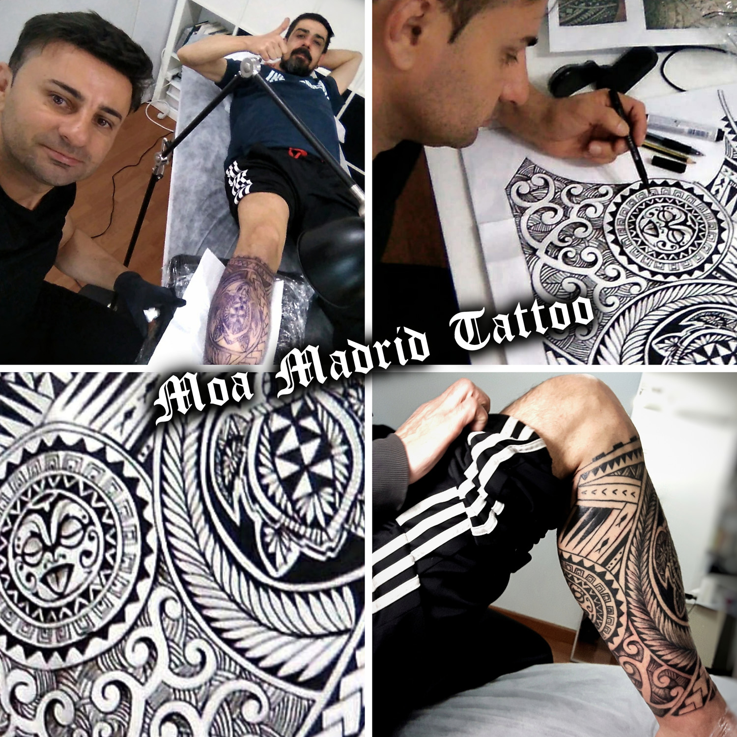 Diseñador de tatuajes y tatuador maorí en Madrid: WhatsApp 650 018 319
