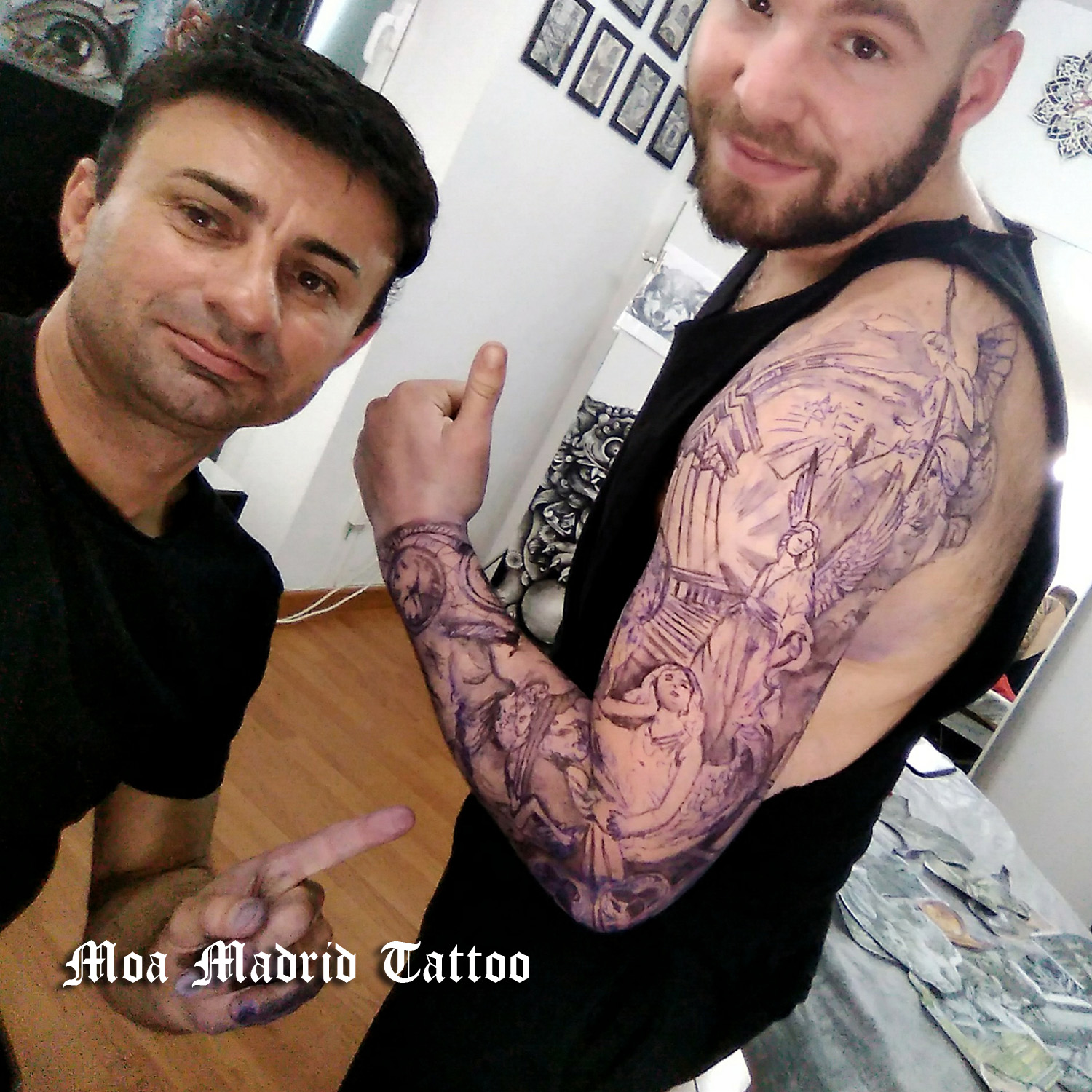 Diseñador de grandes tattoos en Madrid