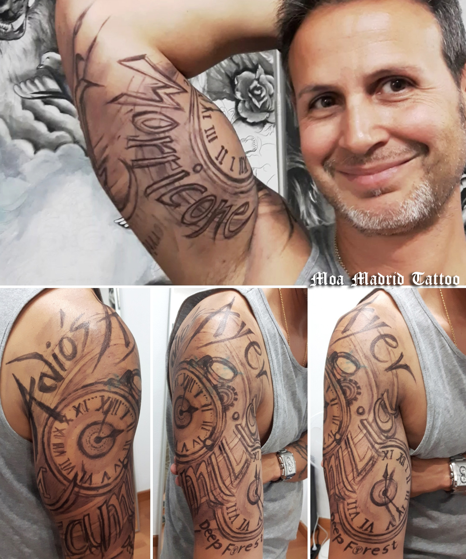 Diseño de tattoo dibujado directamente en la piel: un servicio que te ofrezco en mi estudio de tatuaje de Madrid