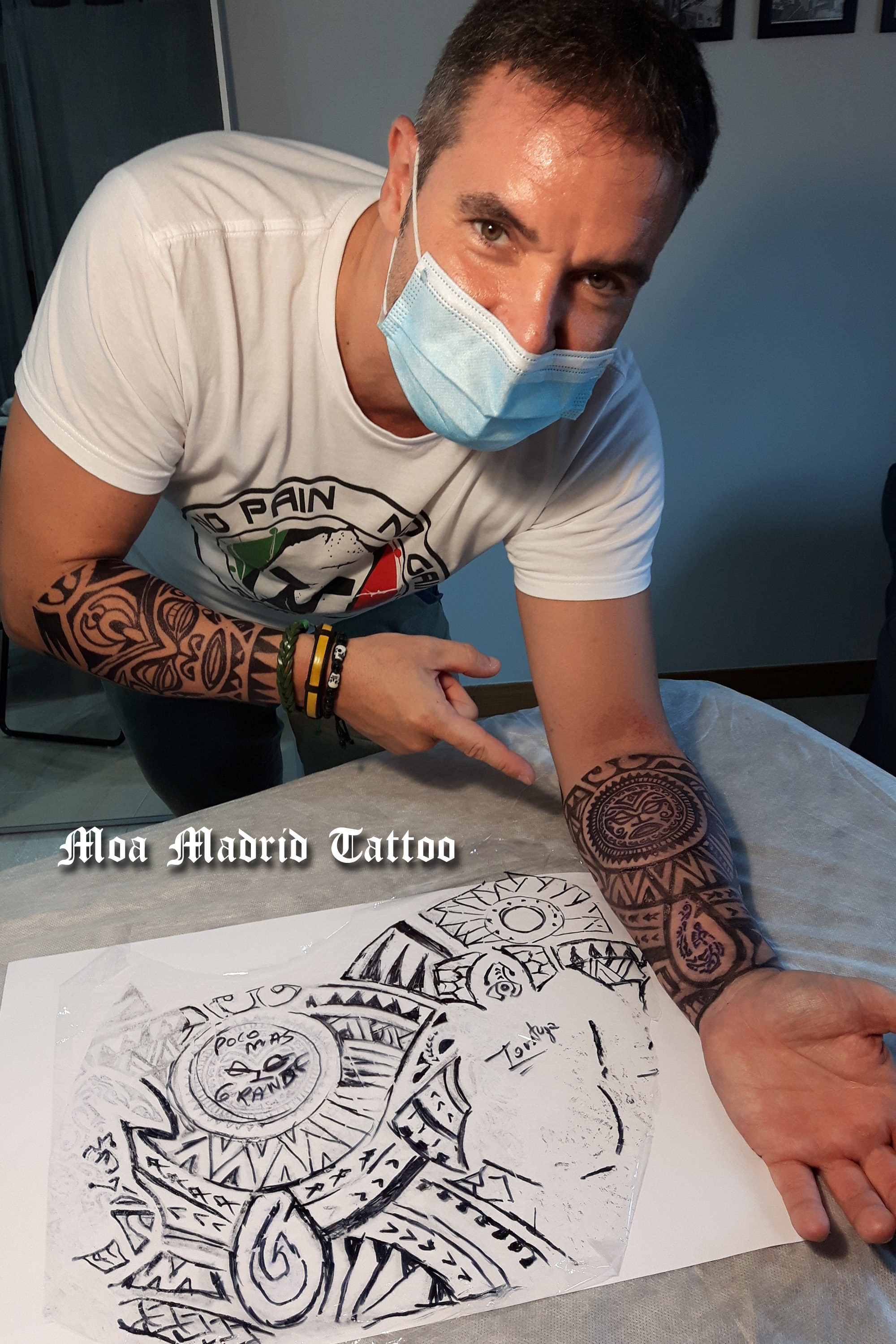 Diseños personalizados de tatuajes maoríes en Madrid
