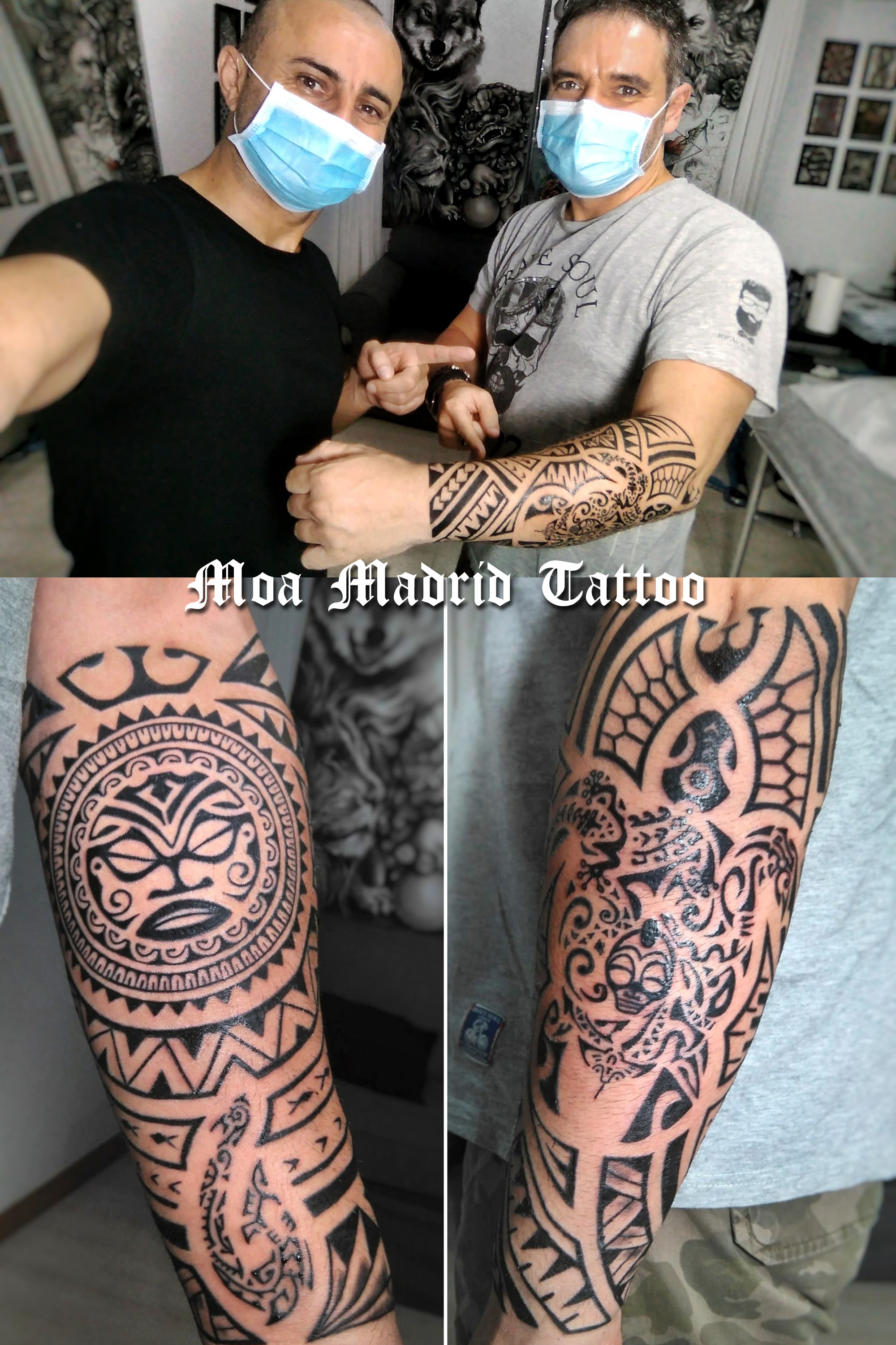 Moa Madrid Tattoo, tu tatuador maorí en Madrid