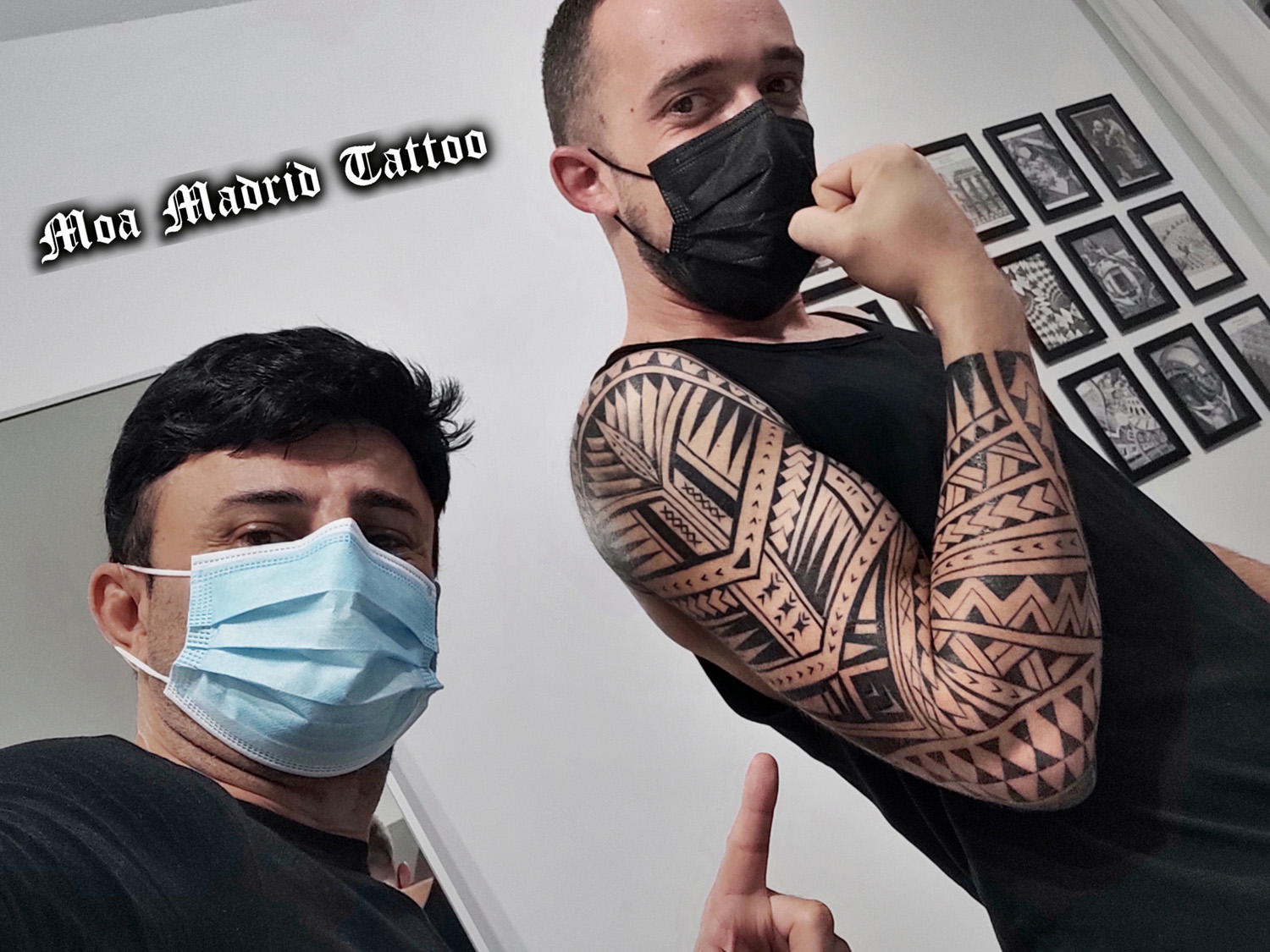 Moa: tatuador samoano en Madrid