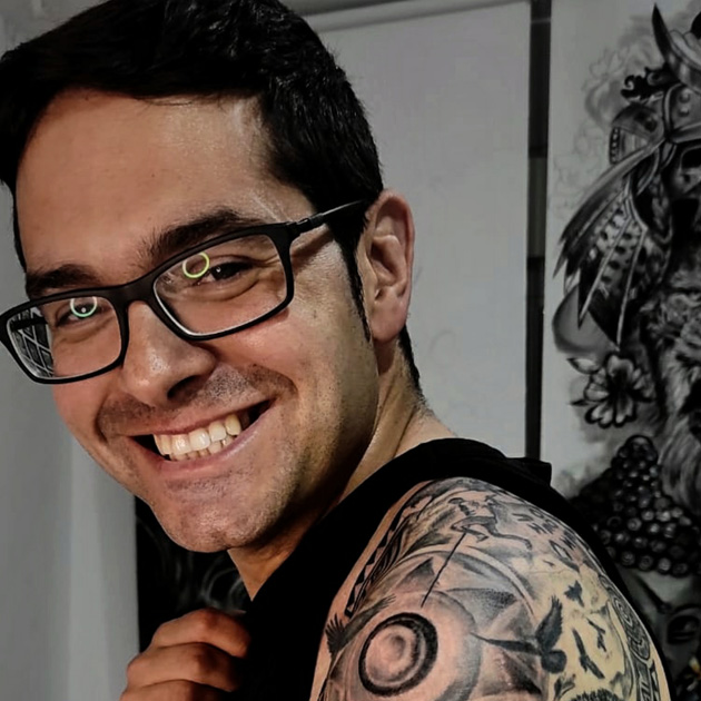 Tatuaje realista homenaje a la isla de La Palma