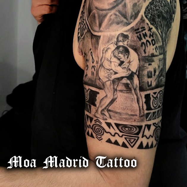 Tatuaje realista homenaje a la isla de La Palma