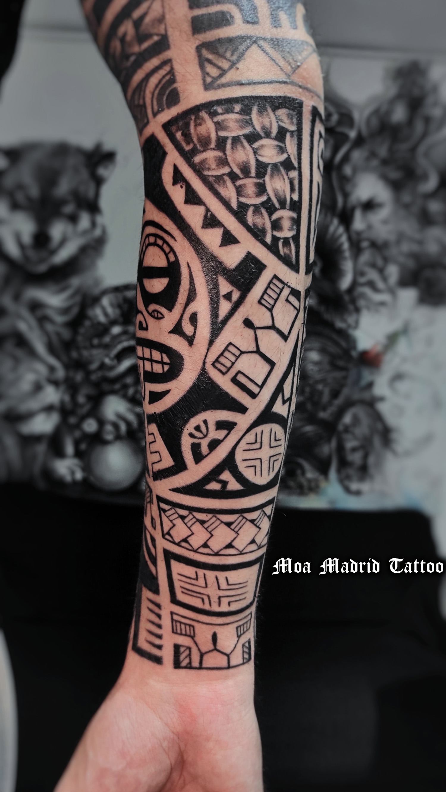Tatuaje maorí en Madrid con precio cerrado
