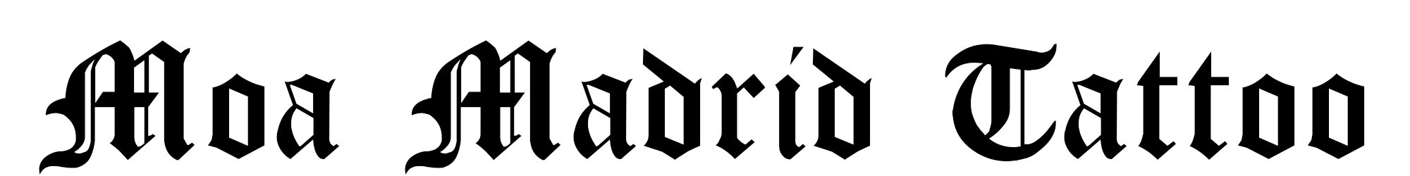 Moa Madrid Tattoo - Logo