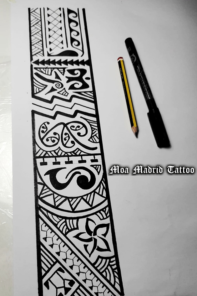 Te creo tu diseño de tatuaje polinesio en Madrid