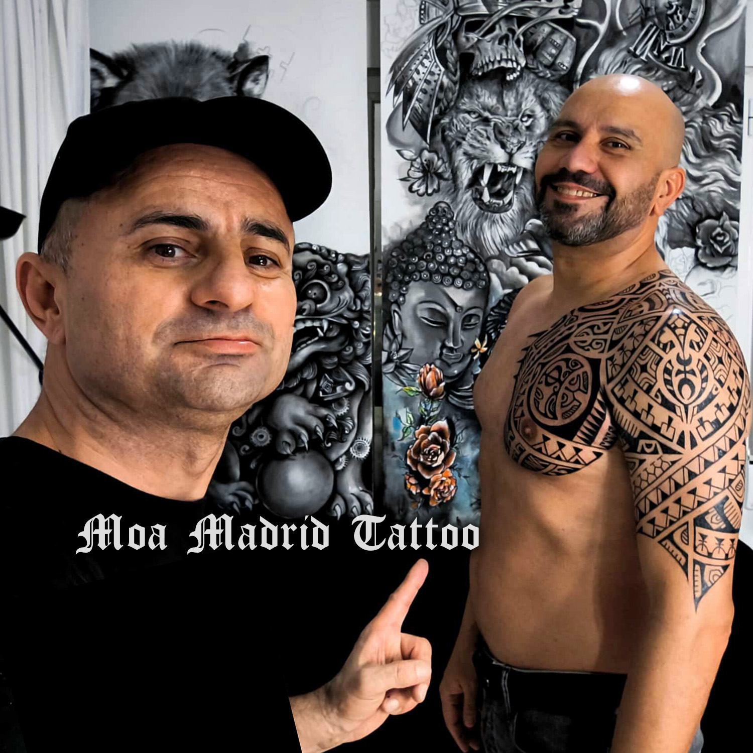Moa, tatuador estilo polinesio en Madrid