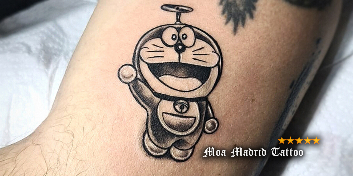 Opiniones de clientes sobre Moa Madrid Tattoo - Tatuaje de Doraemon