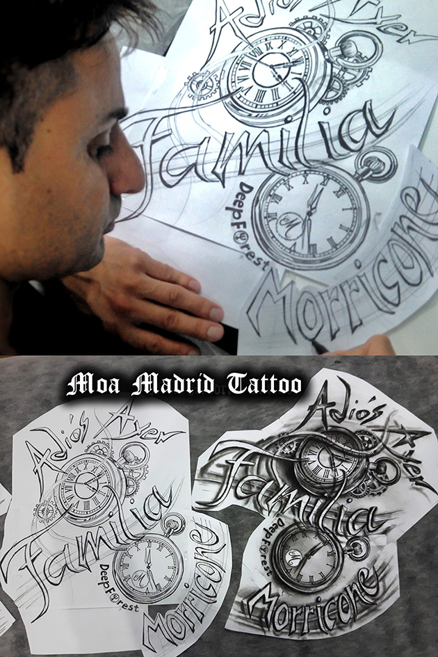 Diseños de tatuajes en Madrid