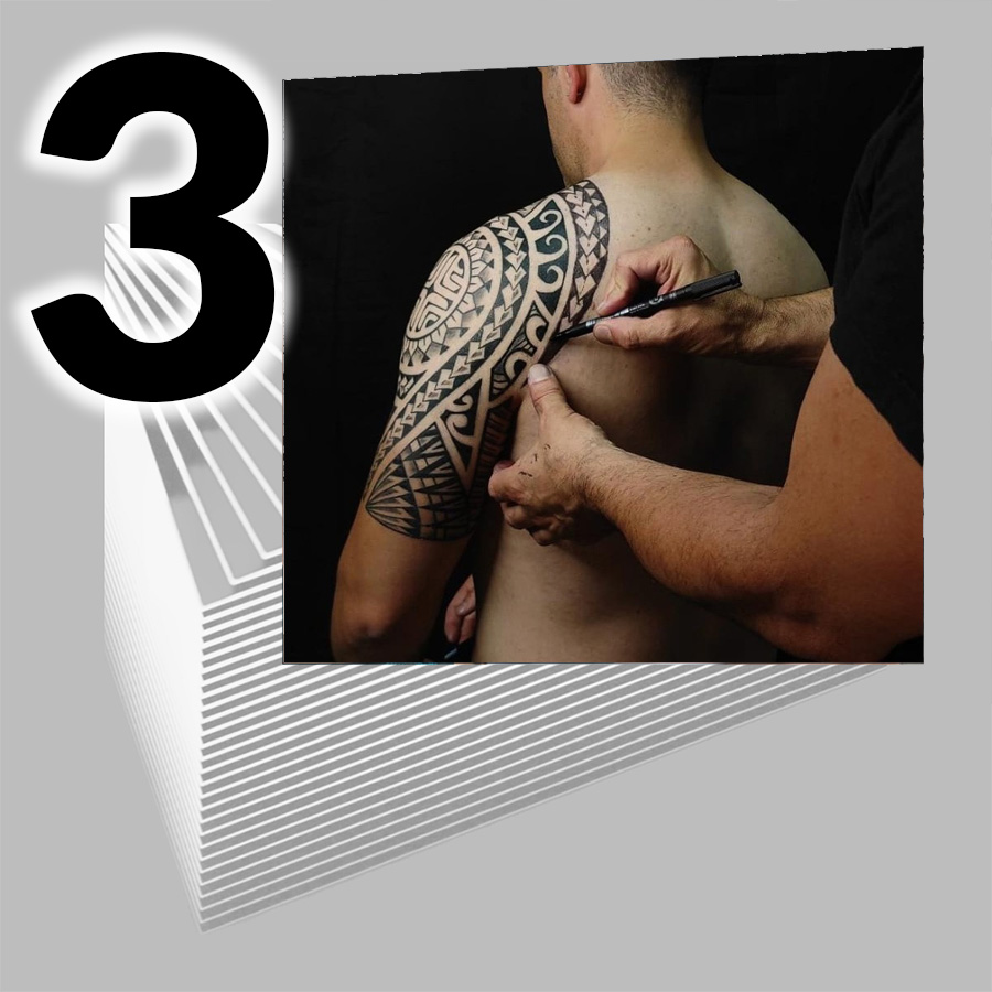 Mi 3ª garantía de tatuador: Te DISEÑO tu tattoo y te lo PRUEBO antes