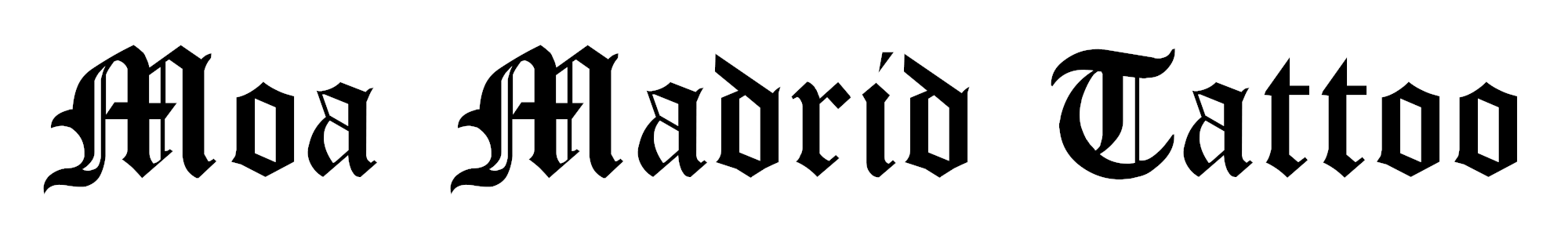 Moa Madrid Tattoo - Logo