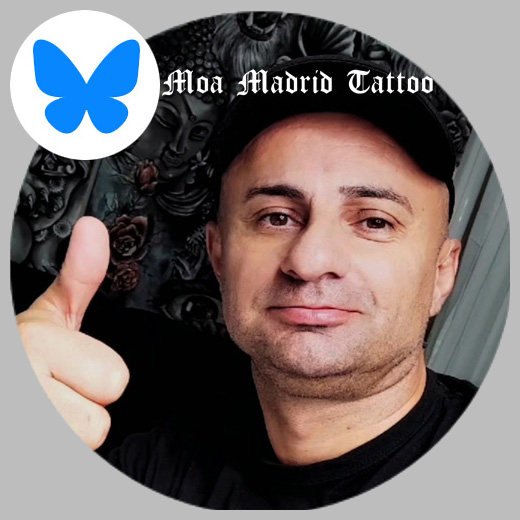 Sígueme en la nueva red social Bluesky Moa Madrid Tattoo