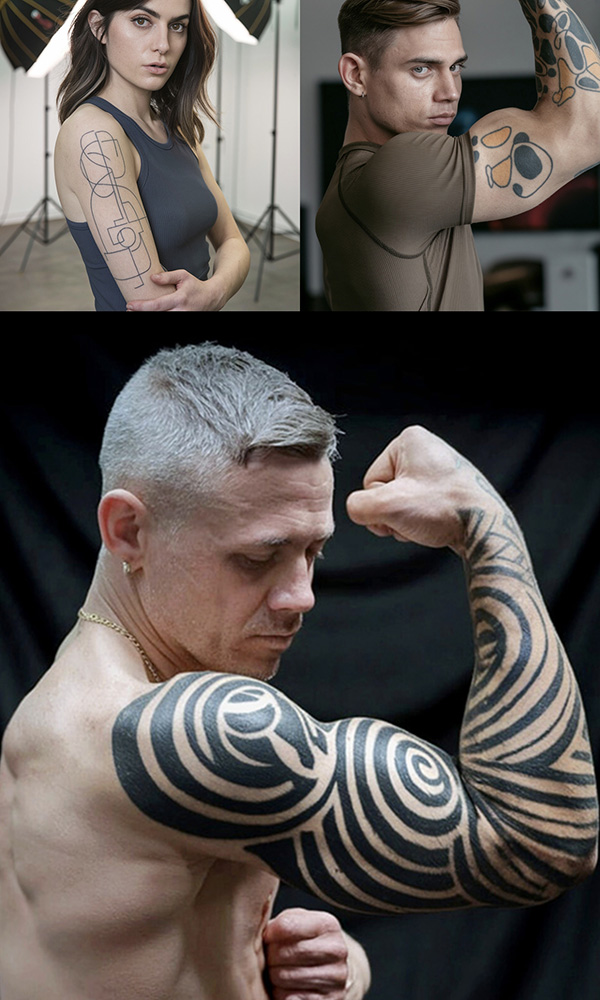 Web de tatuajes creados con IA